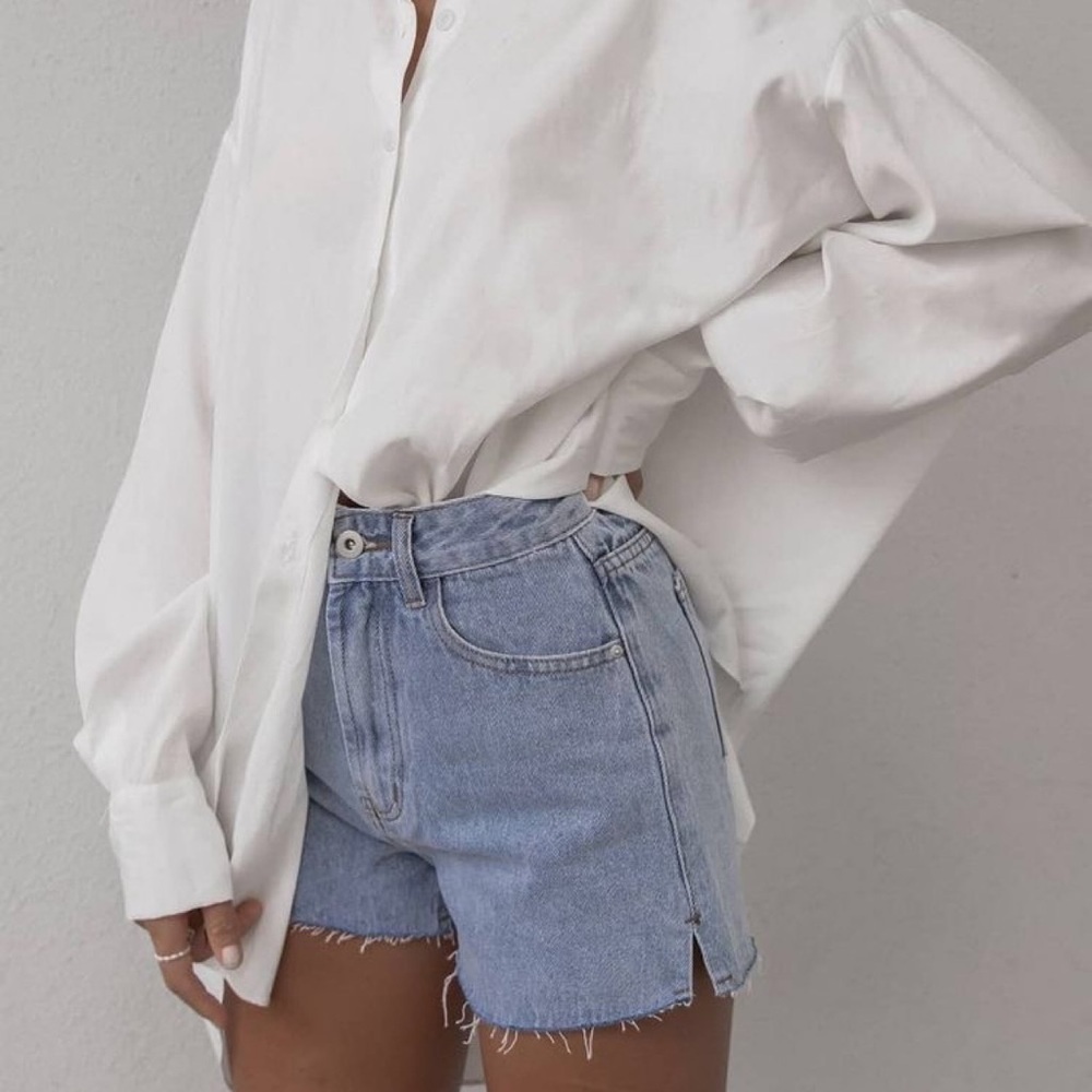 QSD Cut Off Denim Jean Shorts